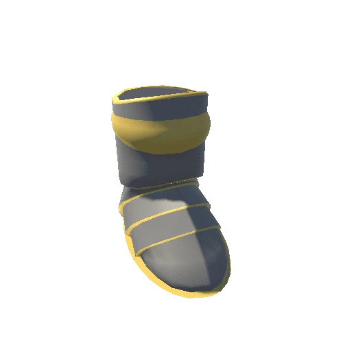 NLS_DUO Medieval Armor Shoe (Granola Trimmed)